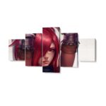 Tableau Fairy Tail Erza Réaliste