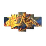 Tableau One Piece Ace au Poing Ardent