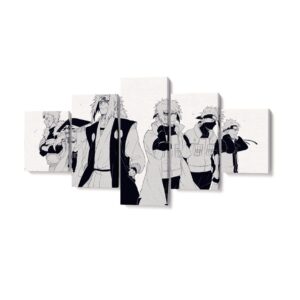 Tableau Naruto Noir et Blanc