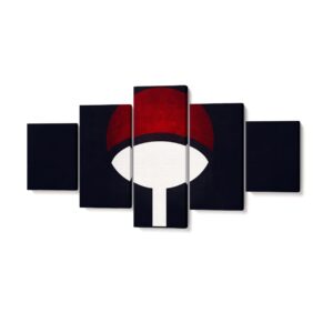 Tableau Naruto Logo Uchiwa