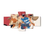 Tableau Pokémon Lougaroc x Sacha