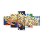 Tableau Dragon Ball Z Les Saiyans