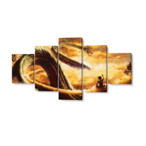 Tableau Dragon Ball Z Goku x Shenron