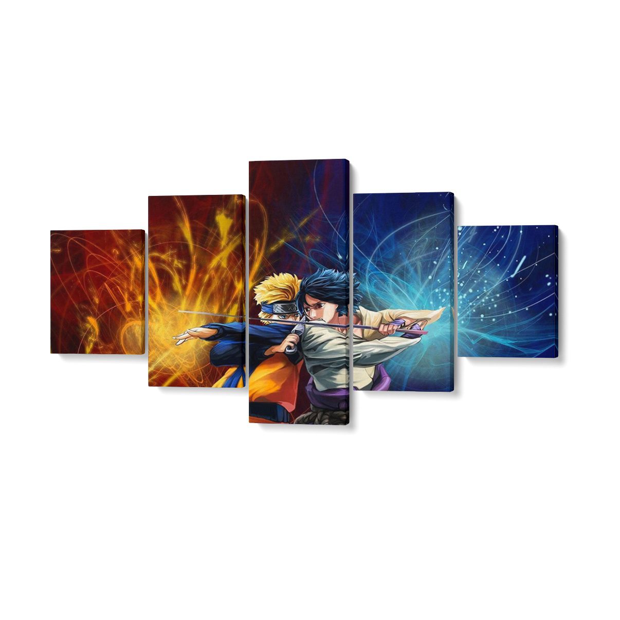 Tableau Naruto Combat Sasuke