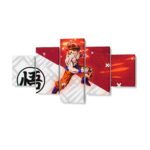 Tableau Dragon Ball Goku Kanji