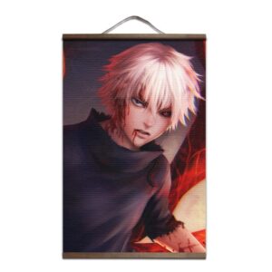 Poster Tokyo Ghoul Kaneki Cheveux Blanc