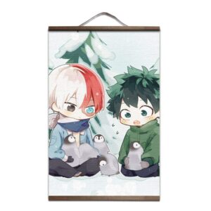 Poster My Hero Academia Izuku x Shoto