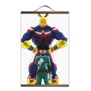 Poster My Hero Academia Izuku x All Might