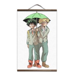 Poster My Hero Academia Izuku x Katsuki