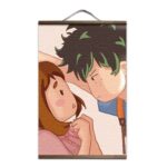 Poster My Hero Academia Deku et Ochako