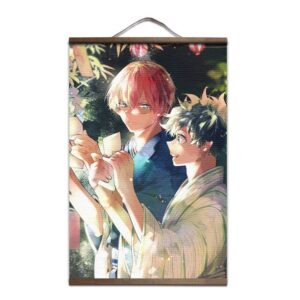 Poster My Hero Academia Shoto et Izuku Festival