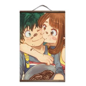 Poster My Hero Academia Izuku x Ochako Couple