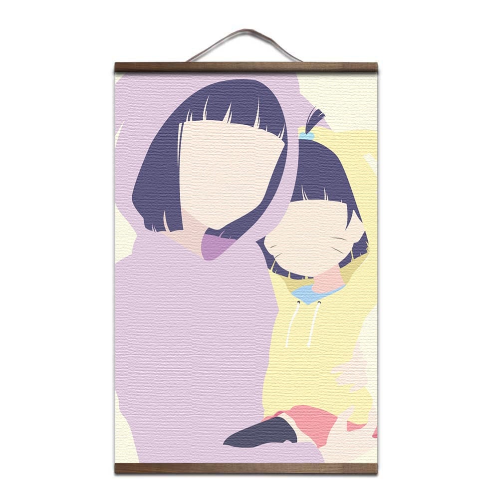 Poster Naruto Hinata et Himawari