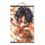 Poster One Piece Ace au Poing Ardent