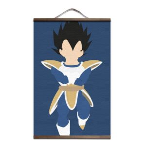 Poster Dragon Ball Z Vegeta Fanart