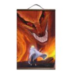 Poster Naruto Minato vs Kyubi