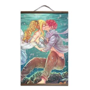 Poster Fairy Tail Lucy Natsu Kiss