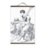 Poster Berserk Noir et Blanc