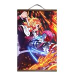 Poster Demon Slayer Kyôjurô vs Akaza