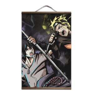 Poster Naruto vs Sasuke