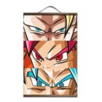 Poster DBS Goku SSJ3 SSG et SSGSS