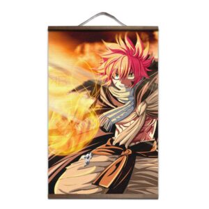 Poster Fairy Tail Natsu Fils d'Ignir