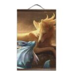 Poster Pokémon Feunard x Aquali