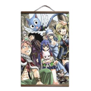 Poster Fairy Tail Personnages Principaux