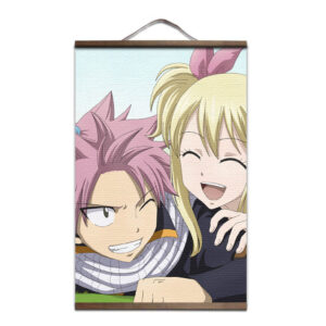 Poster Fairy Tail Natsu et Lucy Friendship