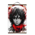 Poster L’attaque Des Titans Mikasa Artwork