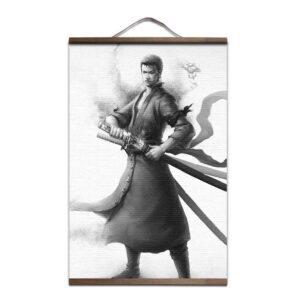 Poster One Piece Zoro Le Samourai
