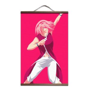 Poster Naruto Sakura Uchiwa