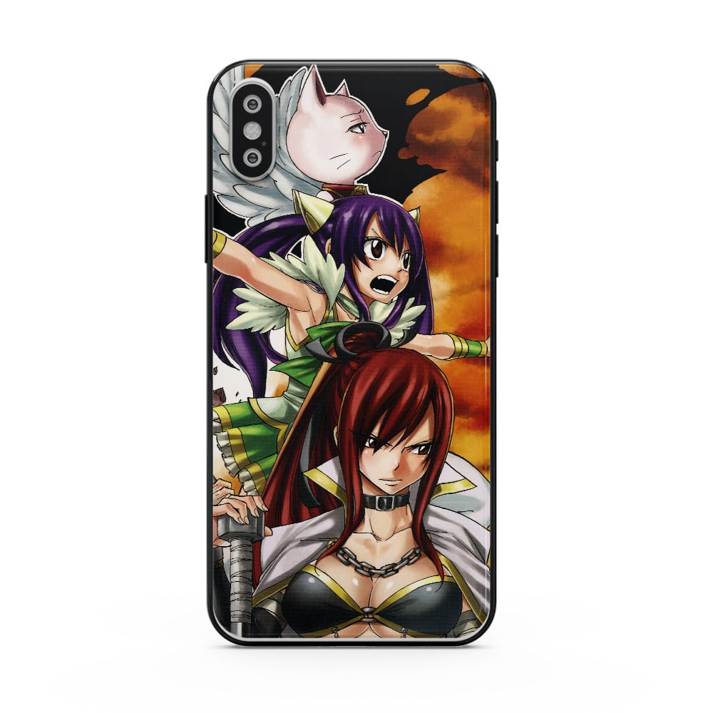 Coques Fairy Tail Erza x Charle x Wendy