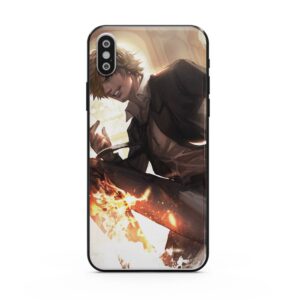 Coques One Piece Sanji Pied Feu