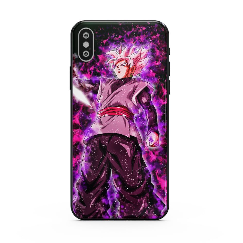 Coques DBS Black Goku Super Saiyan Rose