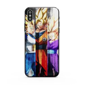Coques Dragon Ball Z Vegeta x Goku x Gohan
