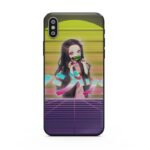 Coques Demon Slayer Nezuko Vaporwave