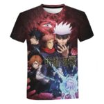 T-Shirt Jujutsu Kaisen Protagonistes Principaux