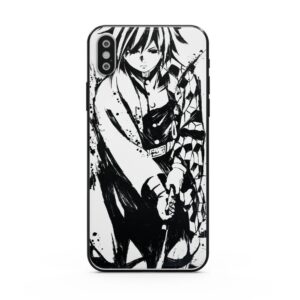 Coques Demon Slayer Noir et Blanc