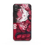 Coque Fire Force Téléphone Rouge