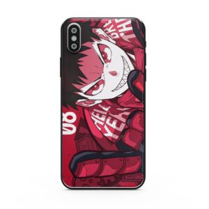 Coque Fire Force Téléphone Rouge