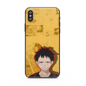 Coque Fire Force Jaune