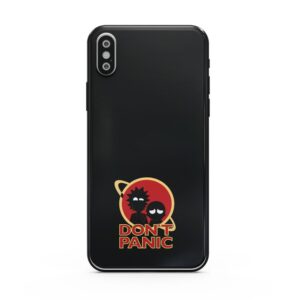 Coque Rick and Morty Dont Panic