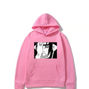 Pull Naruto Itachi Œil Douloureux Rose