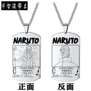 Collier Obito Uchiwa