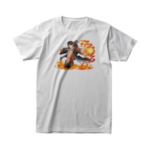 T-Shirt Ace aux Poings Ardents