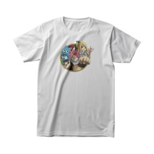 T-Shirt Fairy Tail Personnages Principaux