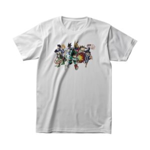 T-Shirt MHA Personnages Principaux