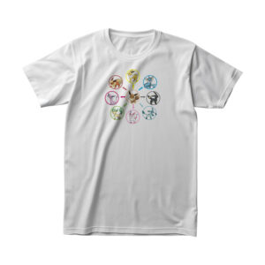 T-Shirt Pokemon All Evoli