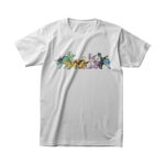 T-Shirt Pokemon Tous les Evolution Evoli